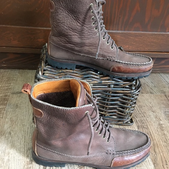 Cole Hann lace up boots - Picture 6 of 12